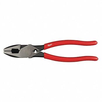 MILWAUKEE Linemans Plier 1-39/46 Jaw Length, 483K27
