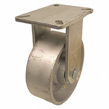 GRAINGER APPROVED Kingpinless Plate Caster Rigid 5400 lb., 483N21