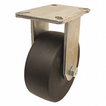 GRAINGER APPROVED Kingpinless Plate Caster Rigid 5400 lb., 483N23