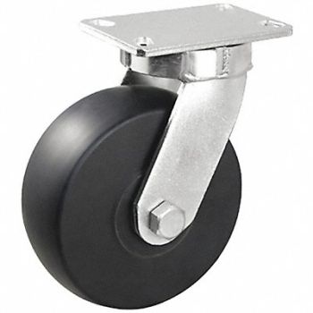 GRAINGER APPROVED Kingpinless Plate Caster Swivel 3000 lb., 483N26
