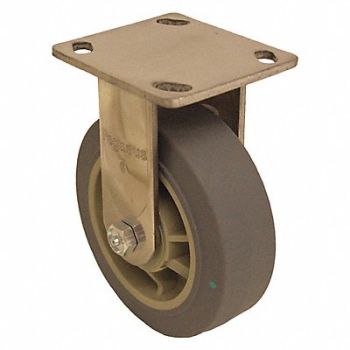 GRAINGER APPROVED Standard Plate Caster Rigid 350 lb., 483N36
