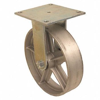 GRAINGER APPROVED Standard Plate Caster Rigid 1250 lb., 483N45