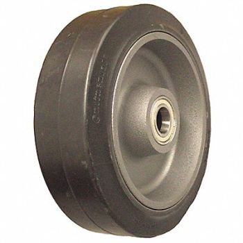 GRAINGER APPROVED RBBR Tread on Iron Core Wheel 15-7/8, 483N52