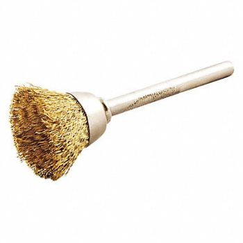 NORTON Cup Brush Crimped 5/8 Dia Shank, 483N66