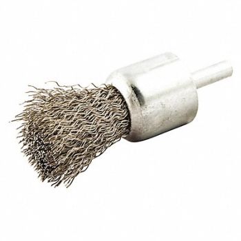NORTON End Brush Crimped 1 Dia 22000 rpm, 483N88