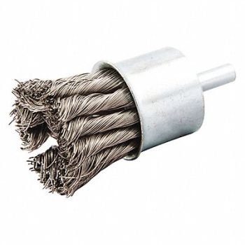NORTON End Brush Crimped 1-1/8 Dia 22000 rpm, 483N92