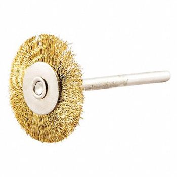 NORTON Wire Wheel Brush Crimped Shank, 483P48