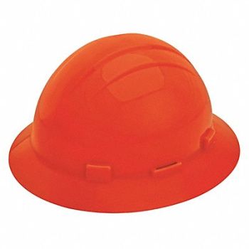 ERB SAFETY Hard Hat Type 1 Class E Hi-Vis Orange, 483R23