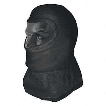 PIP Fire Hood Straight Cut Nomex(R) Black, 483T13
