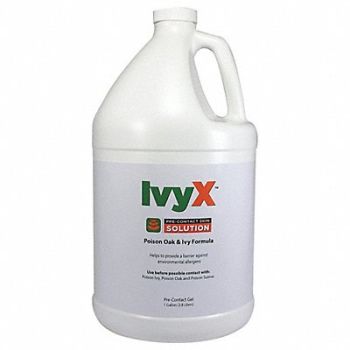 GRAINGER APPROVED Pre-Poison Ivy Barrier Gel Pump Bottle, 483T63