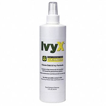 GRAINGER APPROVED Poison Ivy Cleanser Lotion Bottle, 483T92