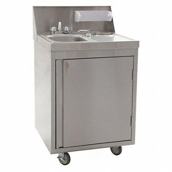 EAGLE GROUP Eagle Portable Sink Rect 10inx14inx5in, 484N51