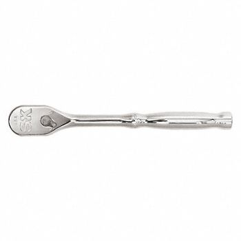SK PROFESSIONAL TOOLS Hand Ratchet 7 1/4 in Chrome 3/8 in, 484N61