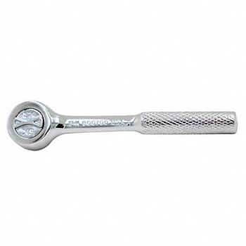 SK PROFESSIONAL TOOLS Hand Ratchet 4 1/2 in Chrome 1/4 in, 484N63