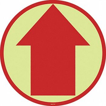 STRANCO INC Anti-Slip Floor Sign 17 in x 17 in Vinyl, 484P21