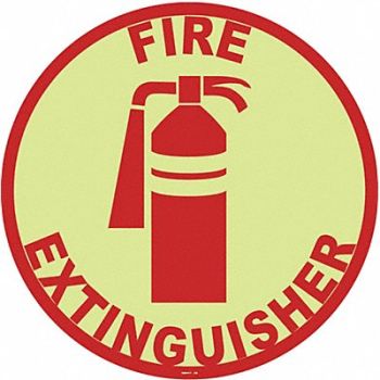 STRANCO INC Anti-Slip Floor Sign 17 in x 17 in Vinyl, 484P26