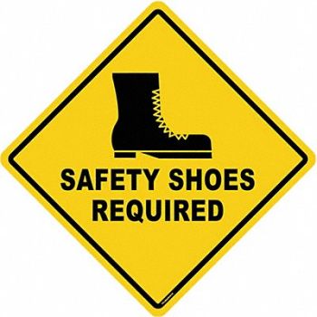 STRANCO INC Anti-Slip Floor Sign 17 in x 17 in Vinyl, 484P61