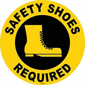 STRANCO INC Anti-Slip Floor Sign 8 inx 8in Vinyl PK2, 484P65