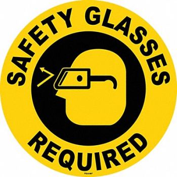 STRANCO INC Anti-Slip Floor Sign 8 inx 8in Vinyl PK2, 484P68