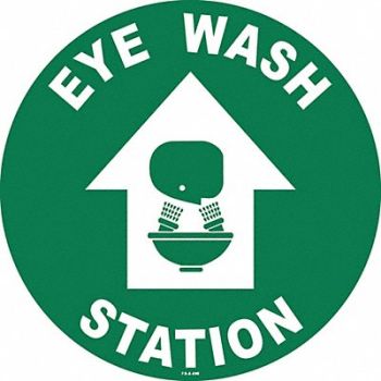 STRANCO INC Anti-Slip Floor Sign 8in x 8in Vinyl PK2, 484P70