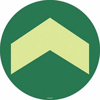 STRANCO INC Anti-Slip Floor Sign 8in x 8in Vinyl PK2, 484P74