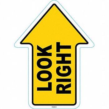 STRANCO INC Anti-Slip Floor Sign 17 in x 17 in Vinyl, 484P75