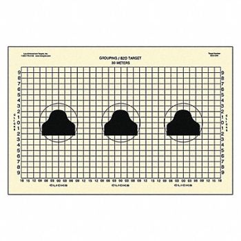 ACTION TARGET Target Scoring and Qualification PK50, 484W87