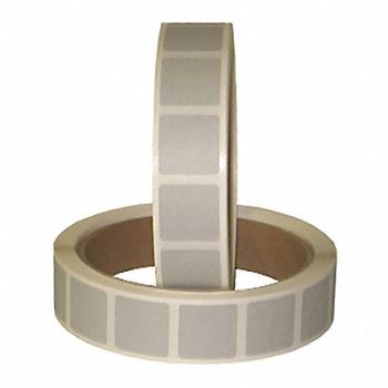 ACTION TARGET Target Pasters Light Gray Paper PK25, 484W96