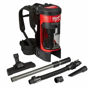 MILWAUKEE Backpack Vacuum Cordless 18V 1 gal., 484X11