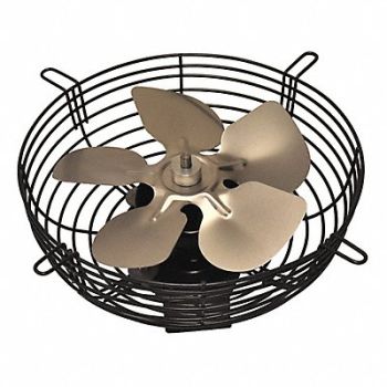 DAYTON Guard-Mounted ExtFn 10In Bld Alum 115 V, 484X52
