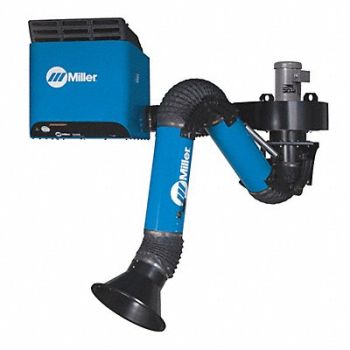 MILLER ELECTRIC Stationary Fume Extractor 10 ft Arm L, 484X78
