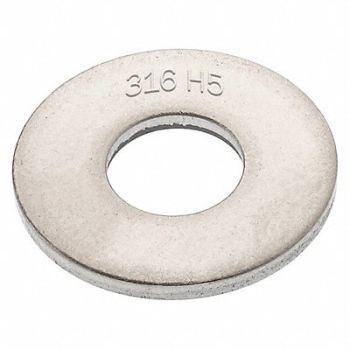 AMPG Flat Washer 316 SS M12 24x2.70mm 1PK, 484Y59