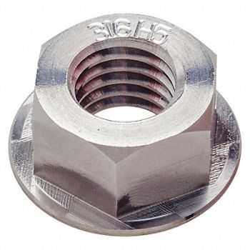 AMPG FlngNt 316H5 SS 12 7/10x5.65mm 1PK, 484Z83