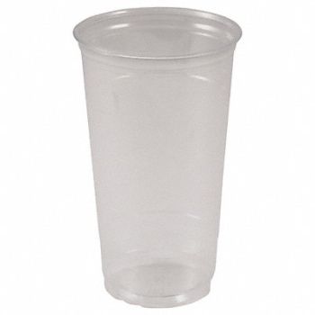 GRAINGER APPROVED Disposable Cold Cup 32 oz Clear PK500, 253G80