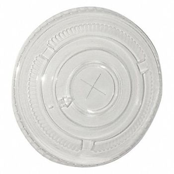 GRAINGER APPROVED Disp Cold Cup Lid 32oz-32 oz Clear PK500, 253G42