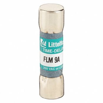 LITTELFUSE Fuse Midget 9A FLM Series, 486H95