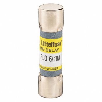 LITTELFUSE Fuse Midget 6/10A FLQ Series, 486J18