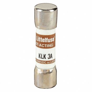 LITTELFUSE Fuse Midget 3A KLK Series, 486K06