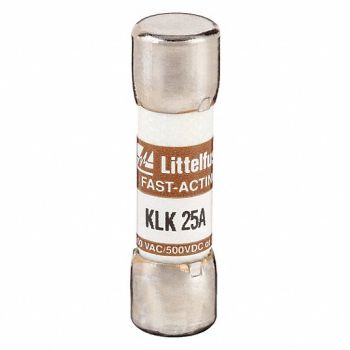 LITTELFUSE Fuse Midget 25A KLK Series, 486K18
