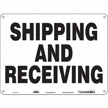 CONDOR K1780 Safety Sign 18 inx24 in Polyethylene, 486Y77