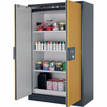 DENIOS/ASECOS Fire Rated Flammable Cabinet 75gal 76.9, 487C29