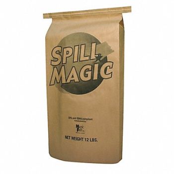 SPILL MAGIC Absorbent Powder White 5 L, 487C46