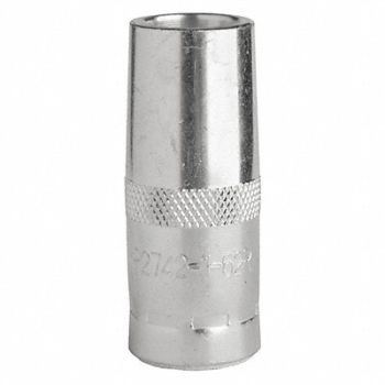 LINCOLN ELECTRIC LINCOLN Copper Standard MIG Weld Nozzle, 487F07