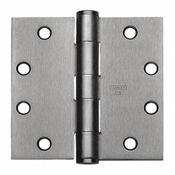 STANLEY Butt Hinge Steel 75.0 lb Load Capacity, 487F78