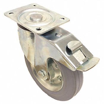 GRAINGER APPROVED Flat-Free Plate Caster Swivel 770 lb., 487G19