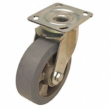 GRAINGER APPROVED Standard Plate Caster Swivel 660 lb., 487G22