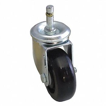 GRAINGER APPROVED NSF Sanitary Friction-Ring Stem Caster, 487G41