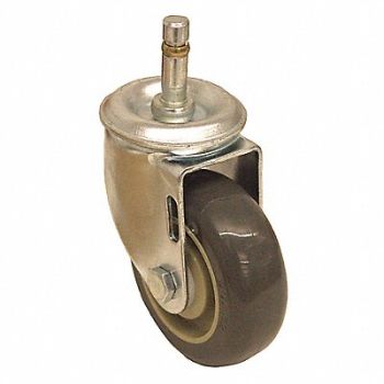GRAINGER APPROVED NSF Sanitary Friction-Ring Stem Caster, 487G44