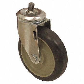 GRAINGER APPROVED NSF-Listed Sanitary Threaded Stem Caster, 487G46