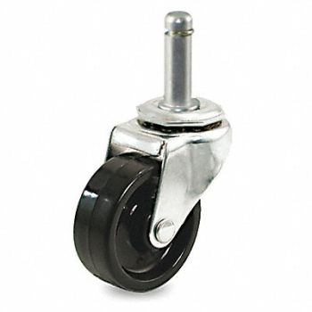 GRAINGER APPROVED Gen Purpose Friction-Ring Stem Caster, 487G56